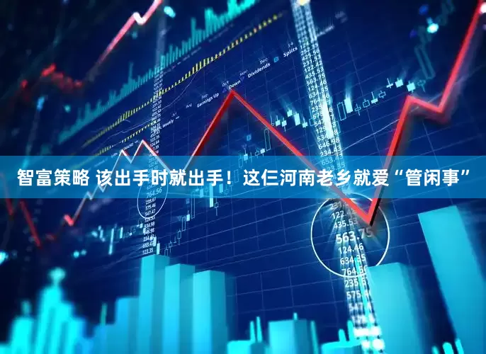 智富策略 该出手时就出手!这仨河南老乡就爱“管闲事”